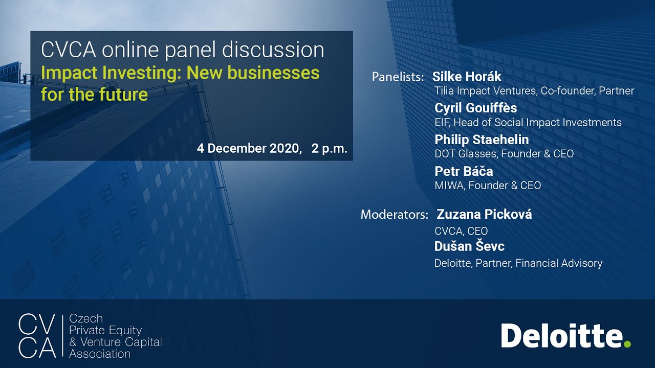 CVCA  a Deloitte | Impact Investing in Private Equity